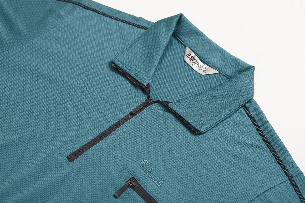 DB-1734 男Coolmax 翻領POLO(拉鍊爬線)