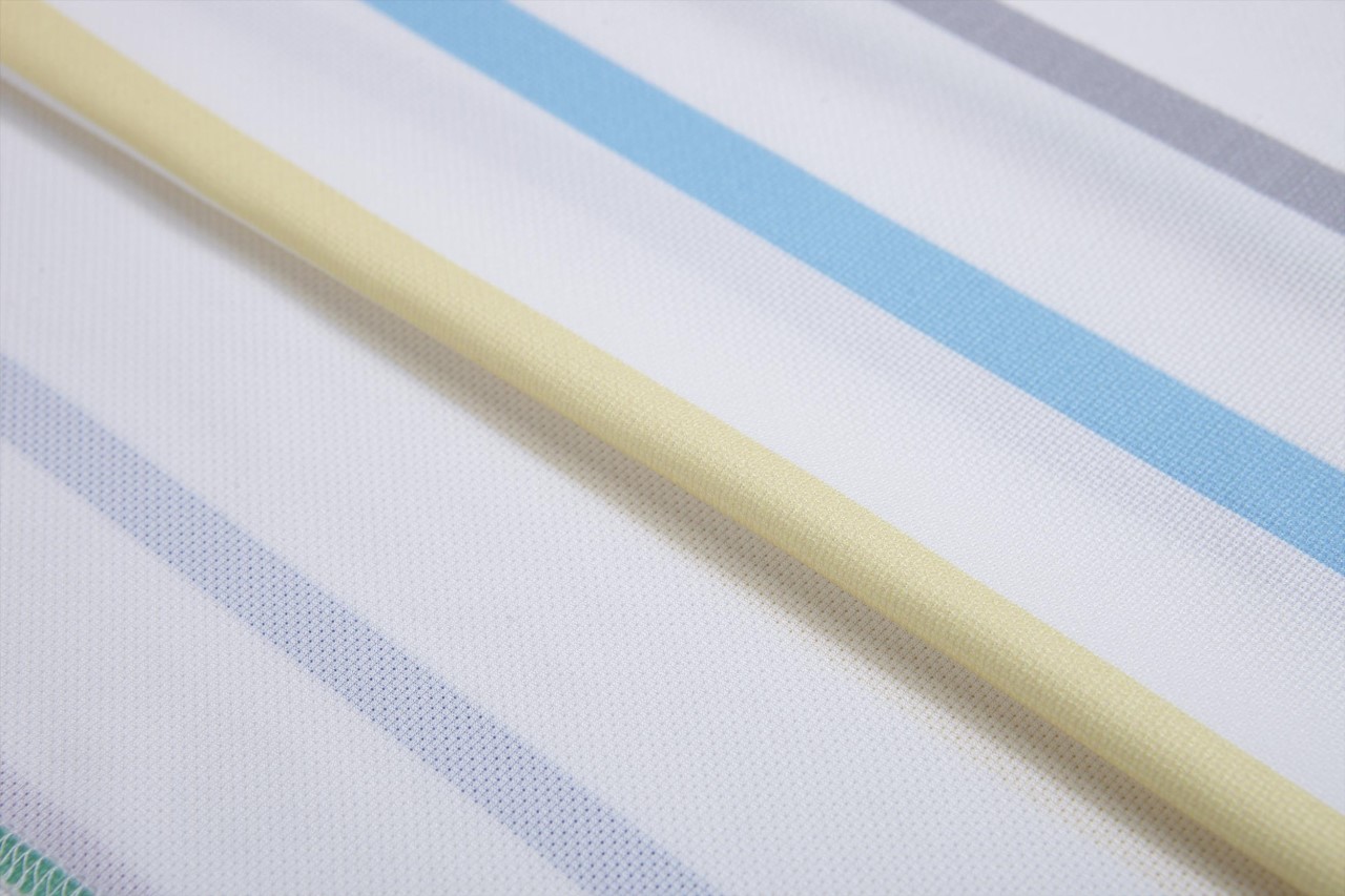DB-1752 男Coolmax 條紋印花POLO