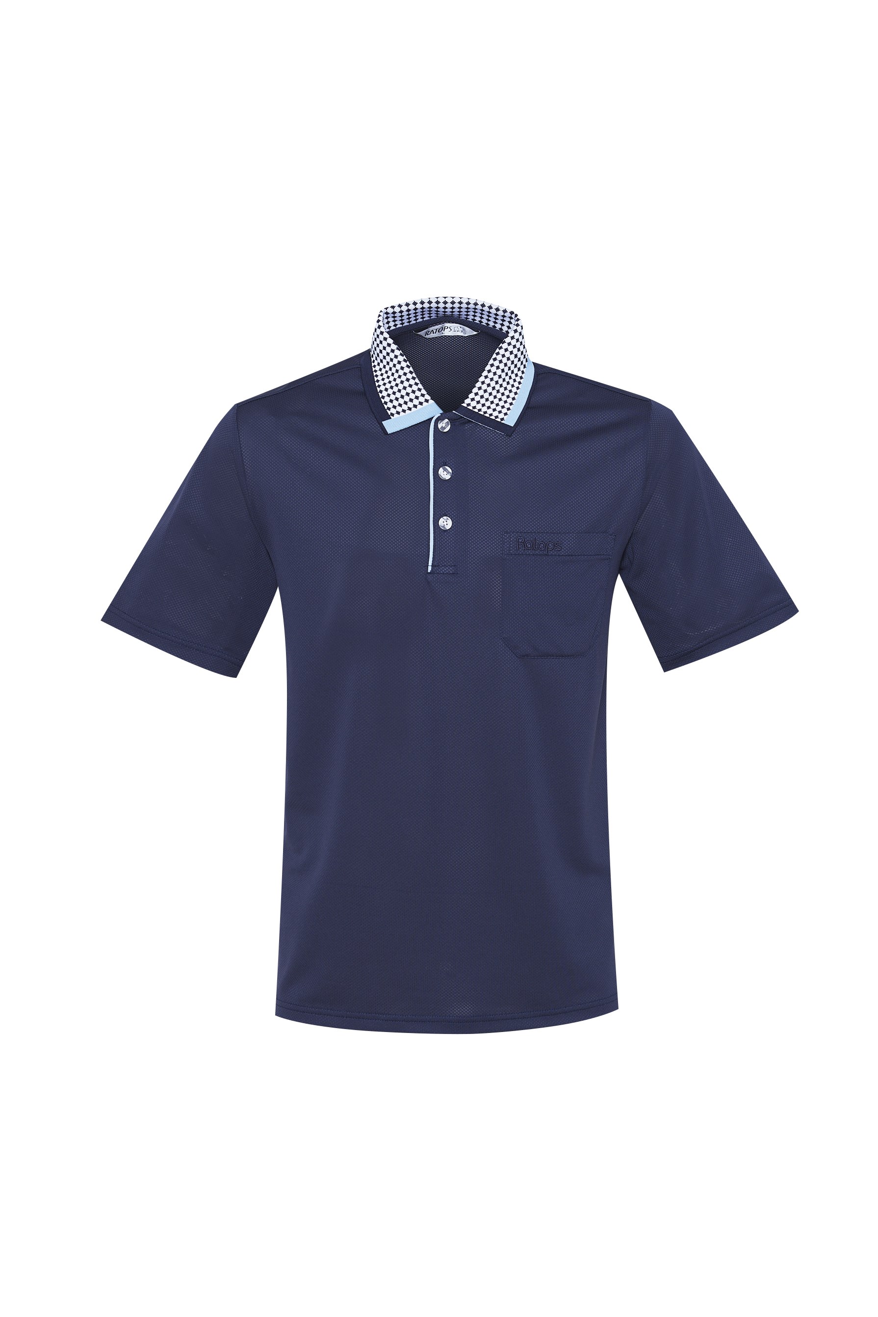 DB-1703 男Coolmax POLO(門襟出芽配)