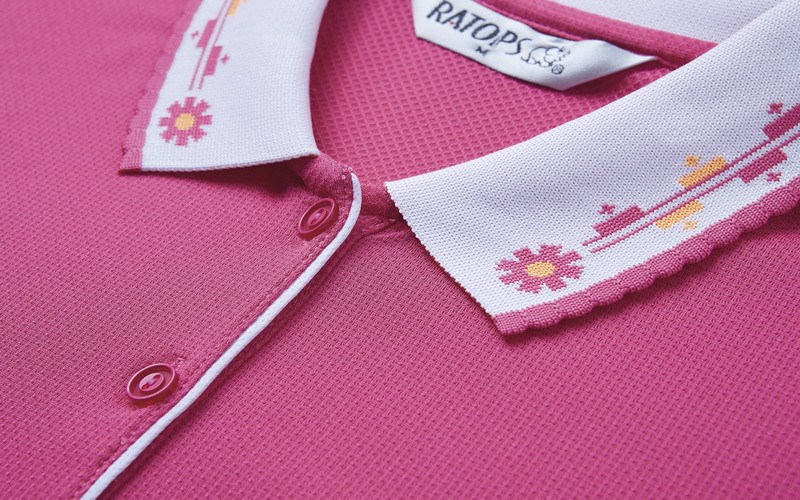 DB-1708 女Coolmax POLO(公主線出芽小包袖)