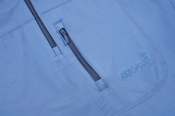 DB-6015 男Thermolite刷毛暖衣(前開口袋)