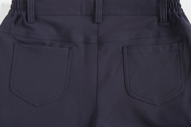 DA-3726 女彈性刷毛長褲(帥氣斜口袋)
