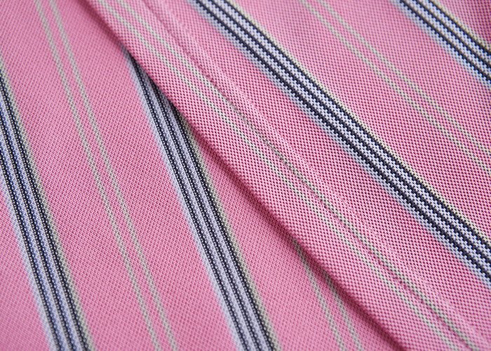 DB-8954 女Coolmax 條紋POLO