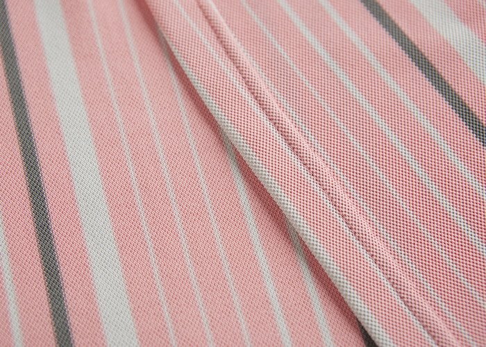 DB-8955 女Coolmax 條紋POLO