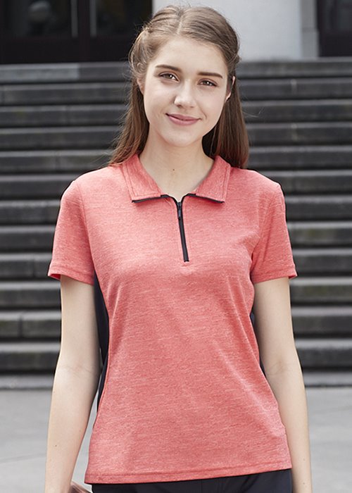 DB-8914 女Coolmax 麻花POLO