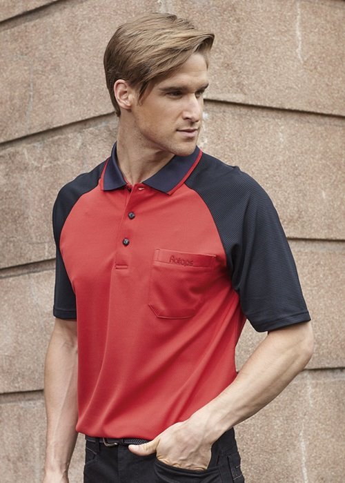 DB-8826 男隔濕紗POLO