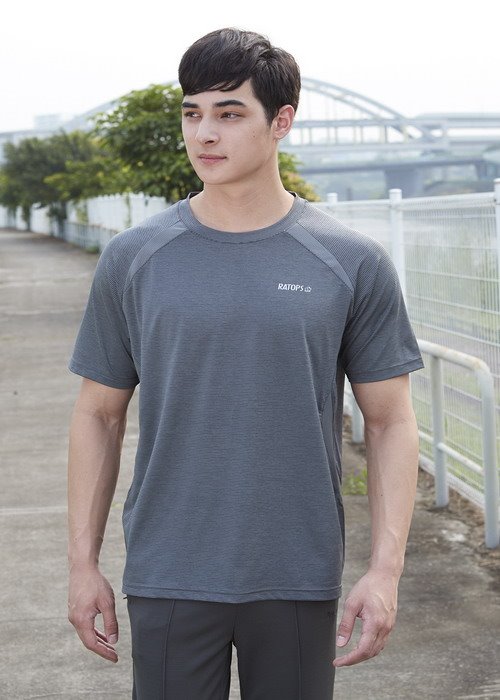 DB-8926 男Coolmax 浪花紗圓領
