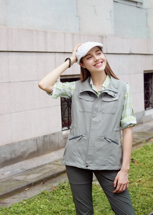 DA-2388 女多口袋背心(拉鍊袋)