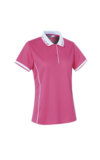 DB-1708 女Coolmax POLO(公主線出芽小包袖)